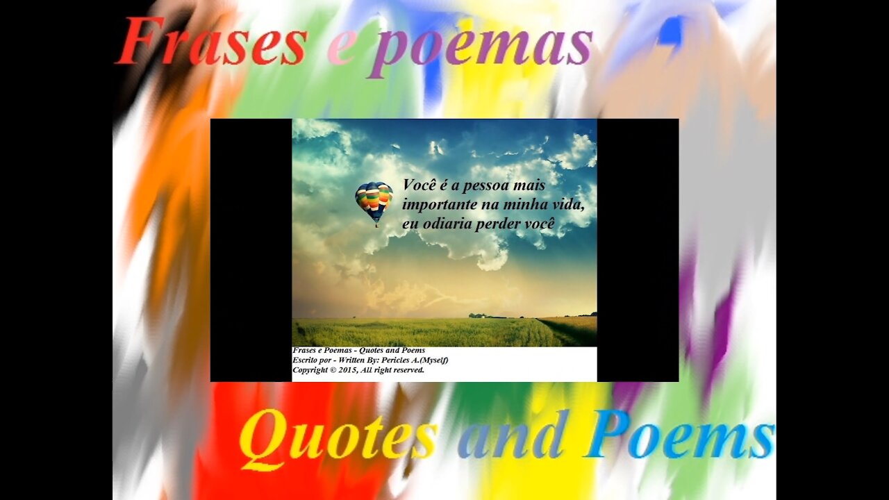 Você é a pessoa mais importante na minha vida [Frases e Poemas]