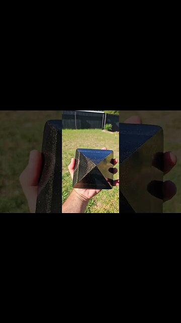 Solid ORGONITE Pyramid🔺️ S&A's
