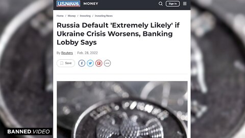 Warning: Russia Default 'Extremely Likely' if Ukraine Crisis Worsens