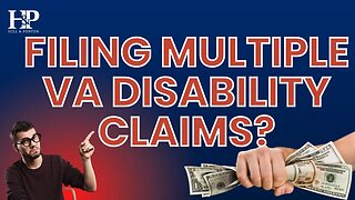 Multiple Claims? Avoid these mistakes VA likes you to make.