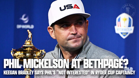 Phil Mickelson "Not Interested" In Becoming a Ryder Cup Assistant Captain?