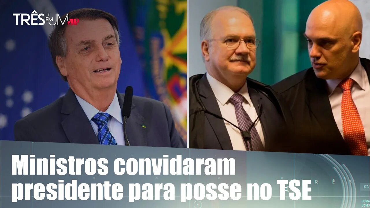 Encontro de Bolsonaro com Fachin e Moraes durou 10 minutos