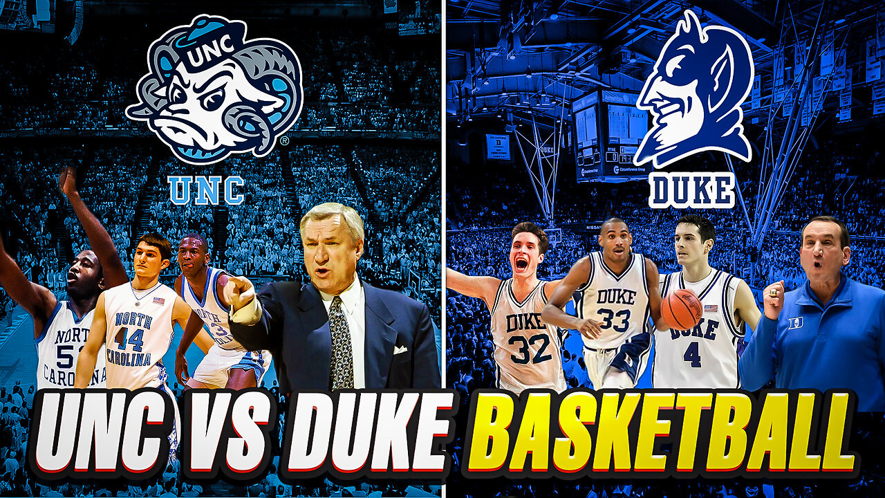 University of North Carolina Vs Duke (The Greatest College Basketball Rivalry)