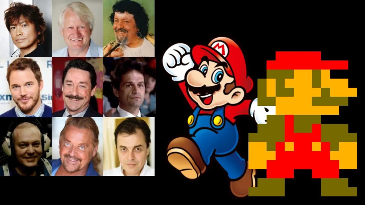 Video Game Voice Comparison- Mario (Super Mario)