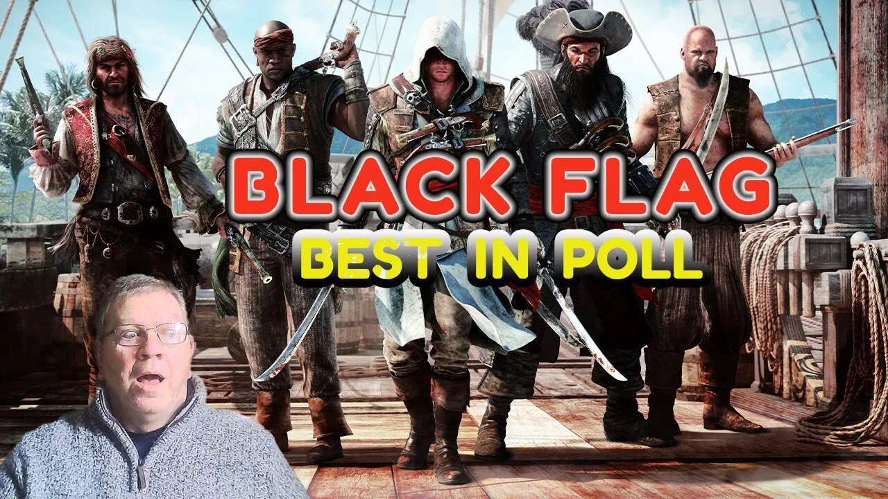 ASSASSINS CREED BLACK FLAG IS BEST IN POLL!