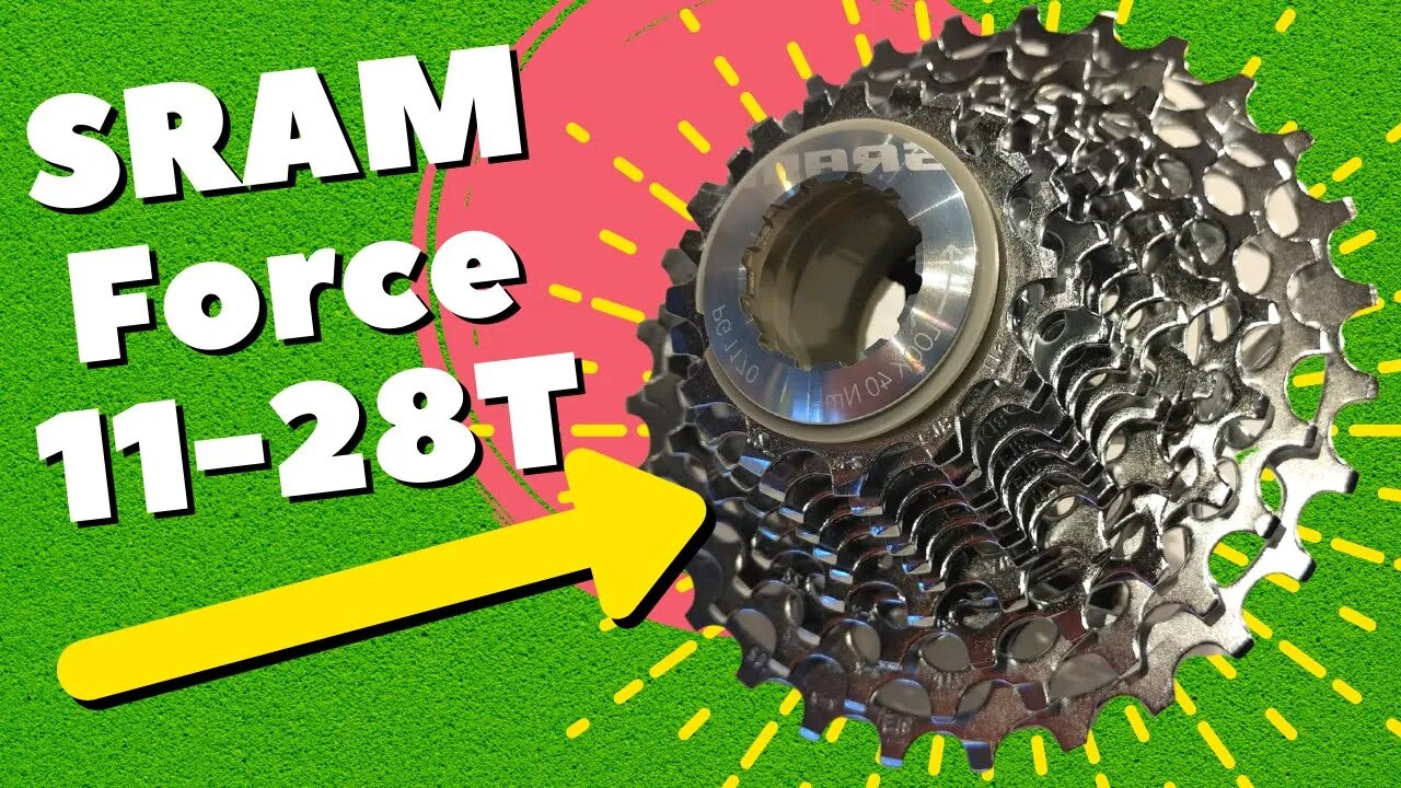 SRAM Force 22 11-28t Cassette Feature Review & Weight PG-1170