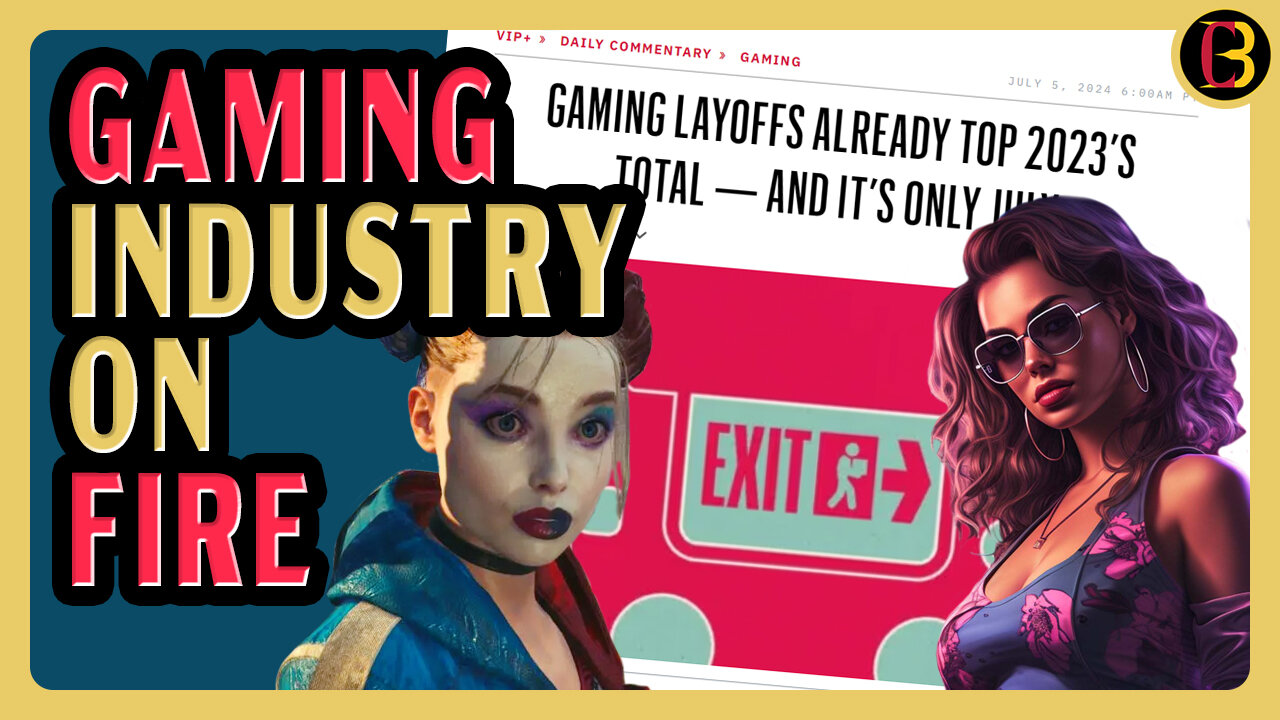 Gaming Industry is Dying | More Layoffs in 2024 Than ALL of 2023