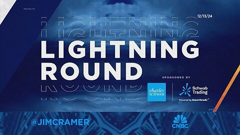 Lightning Round: I'm not touching Dow until January, says Jim Cramer