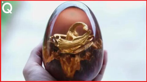 This Artist Creates DRAGON EGG Using Epoxy Resin