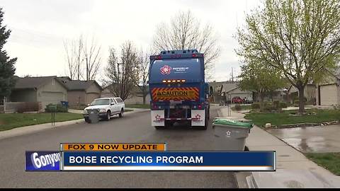 Boise adapting to new recycling program