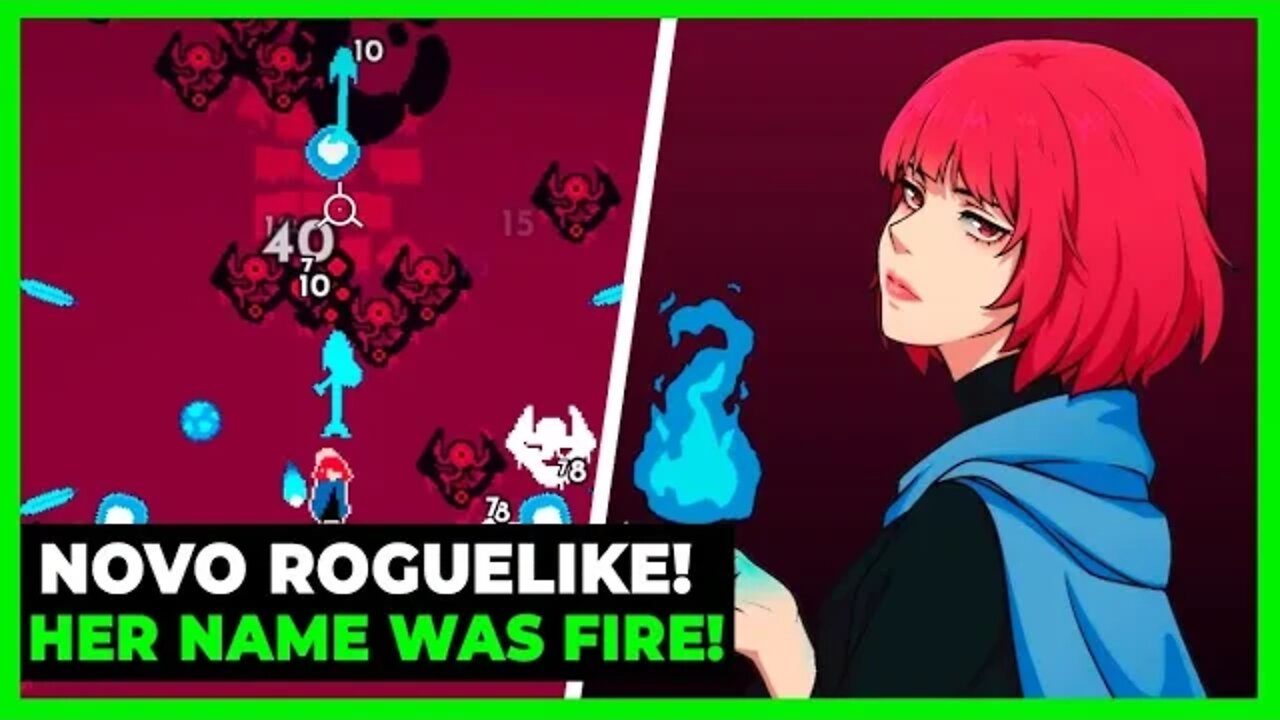 NOVO ROGUELIKE 2D COM TEMATICA DE LUTO! GAMEPLAY - PT -BR