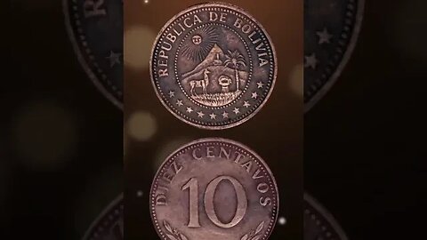 Bolivia 10 Cents 1967. #shorts #viral #coinnotesz