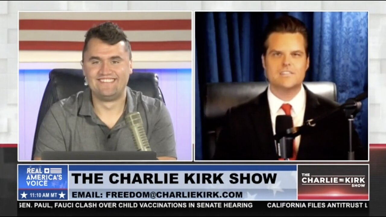 Gaetz and Kirk Debate: Will A Supermajority Be MAGA?