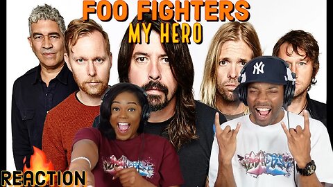 First time hearing Foo Fighters “My Hero” Reaction | Asia and BJ