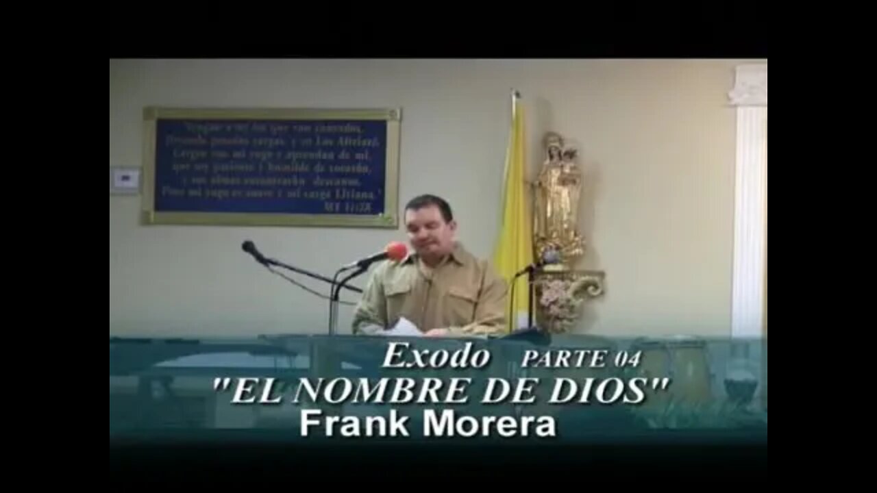 ¿Cuál es el nombre de Díos? Frank Morera.