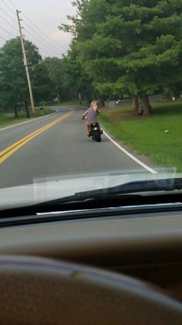 Mini Bike on Road; WCGW?