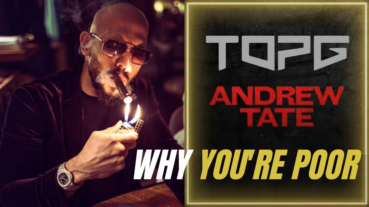 Andrew Tate Motivation - Watch now(WHY YOU'RE POOR?)