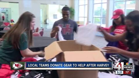 Local coaches send aid to Harvey victims