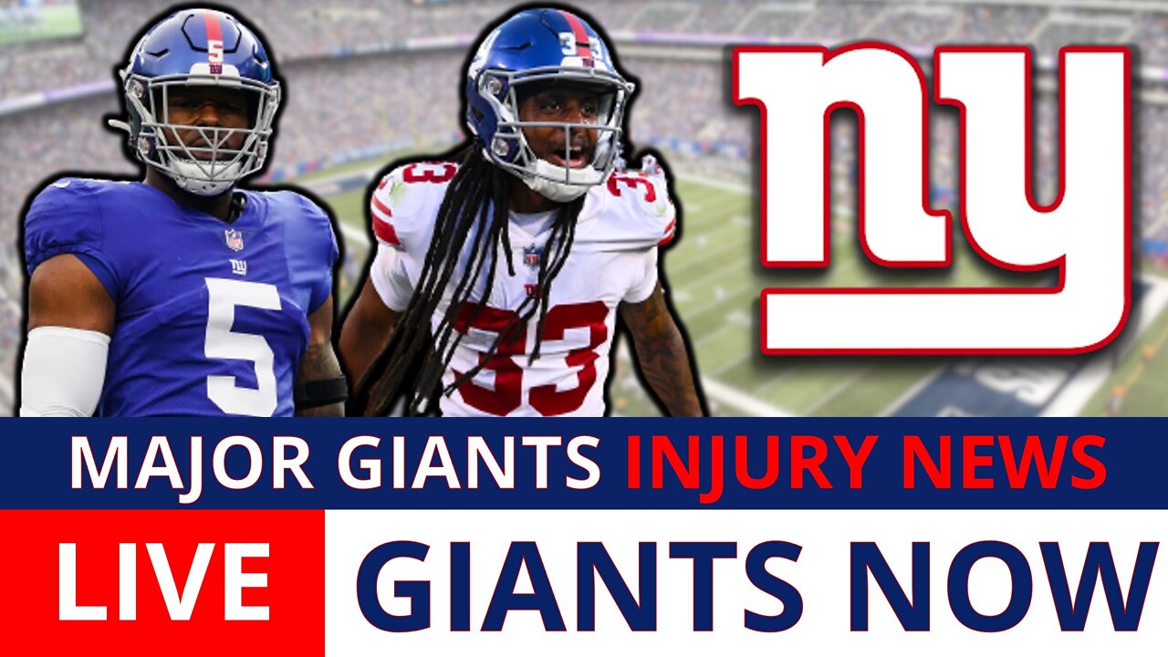 LIVE: Aaron Robinson OUT + Giants News, Rumors, Injury Report Ft Kayvon Thibodeaux, Azeez Ojulari