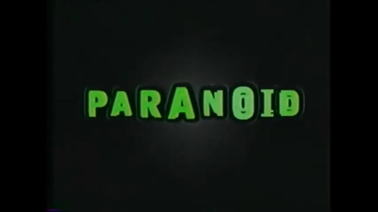 PARANOID (2000) Trailer [#VHSRIP #paranoid #paranoidVHS]