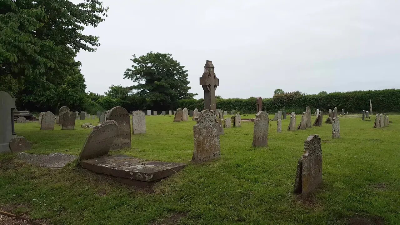 Graveyard Graves Rain Cemetery Tombstone Monument 😊 To Sleep Instantly, Stop Insomnia, Relax