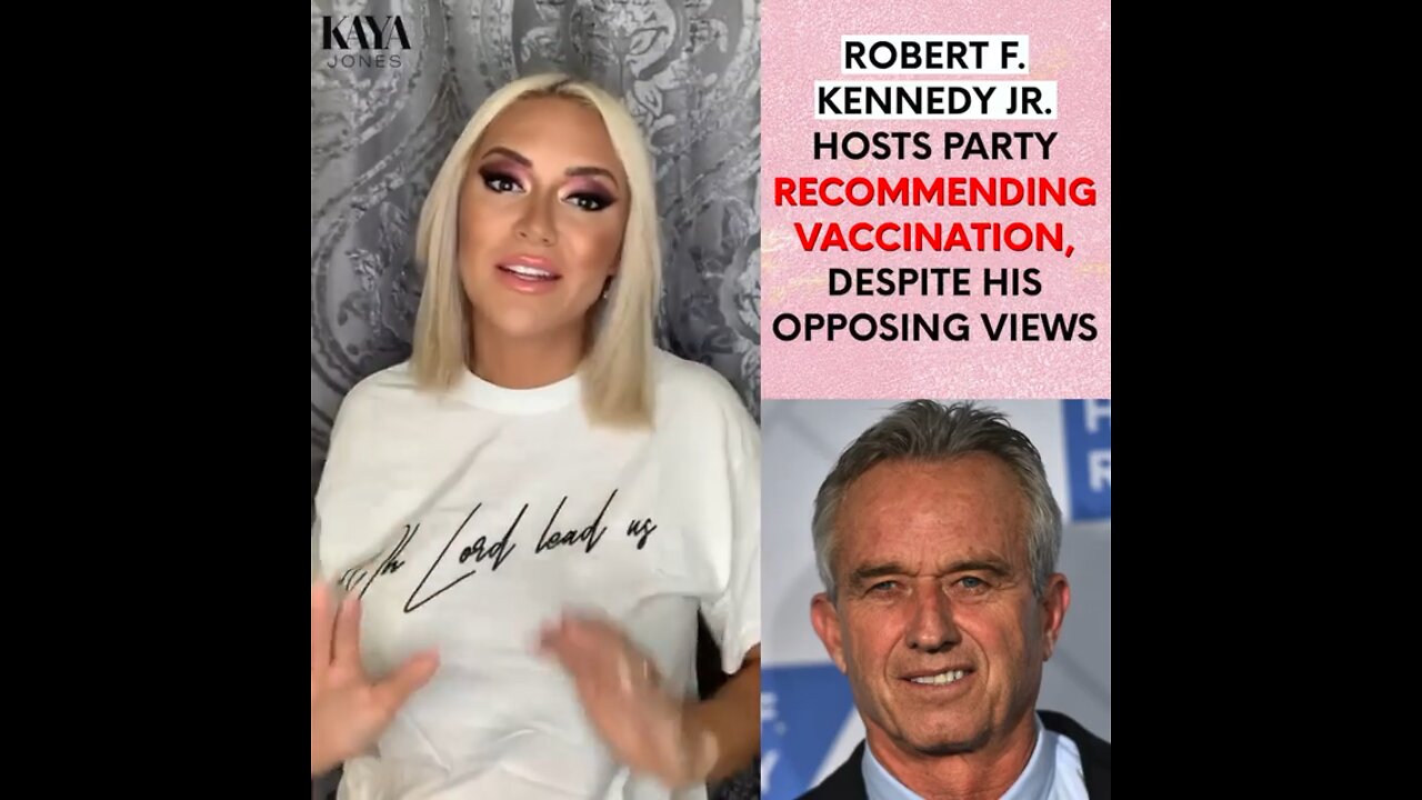 Robert F. Kennedy Jr. Hosts Party Recommending Vaccination, Despite His Opposing Views