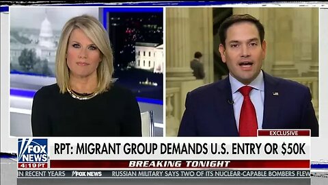 Rubio Joins Martha MacCallum on Fox to Discuss the Migrant Caravan & the War in Yemen