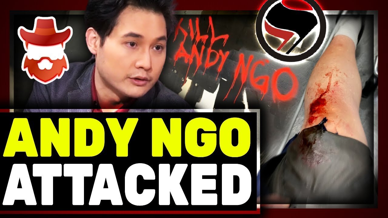 Andy Ngo ATTACKED By Antifa & Cowardly Pundents Blame HIM For It