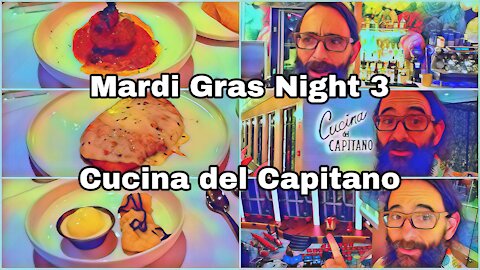 Mardi Gras Night 3 | Cucina del Capitano