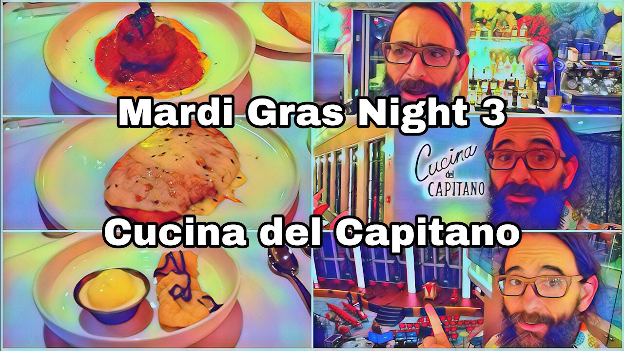 Mardi Gras Night 3 | Cucina del Capitano