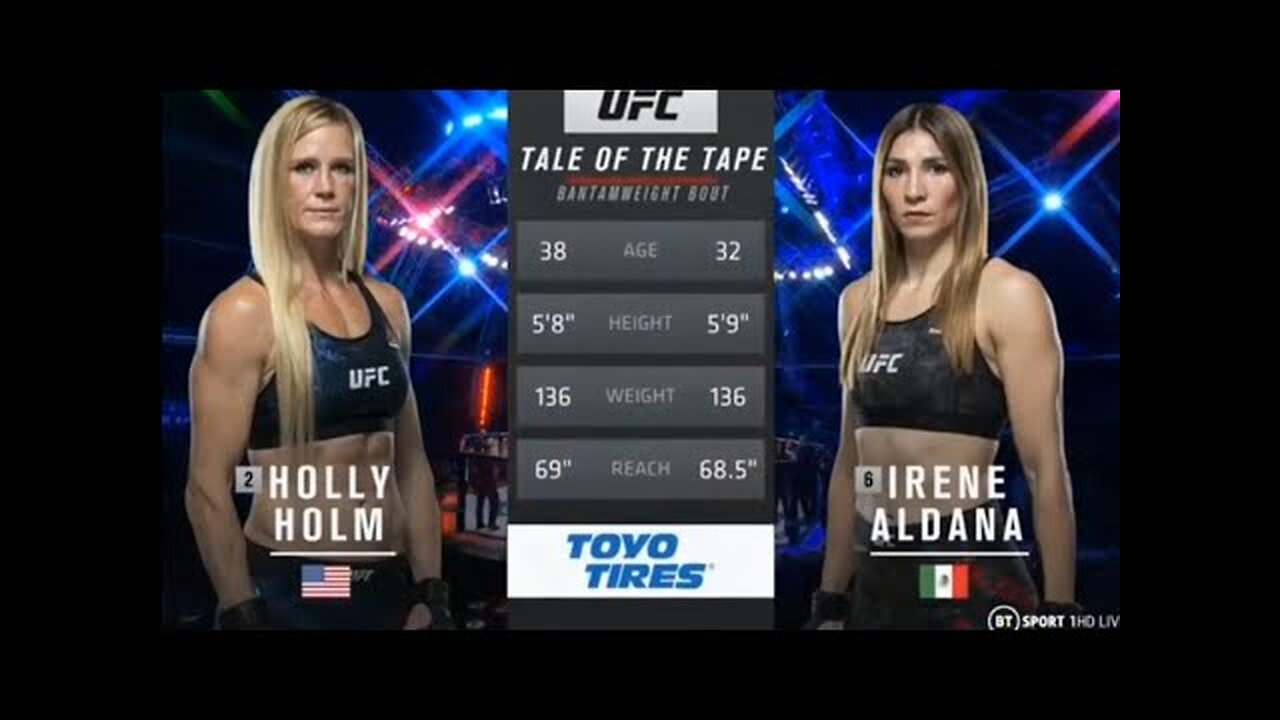 Holm VS Aldana || UFC