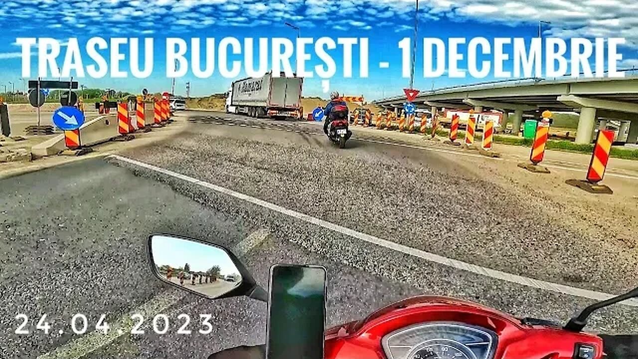 TRASEU BUCURESTI - PASAJUL 1 DECEMBRIE - Drumul spre filmarea cu drona