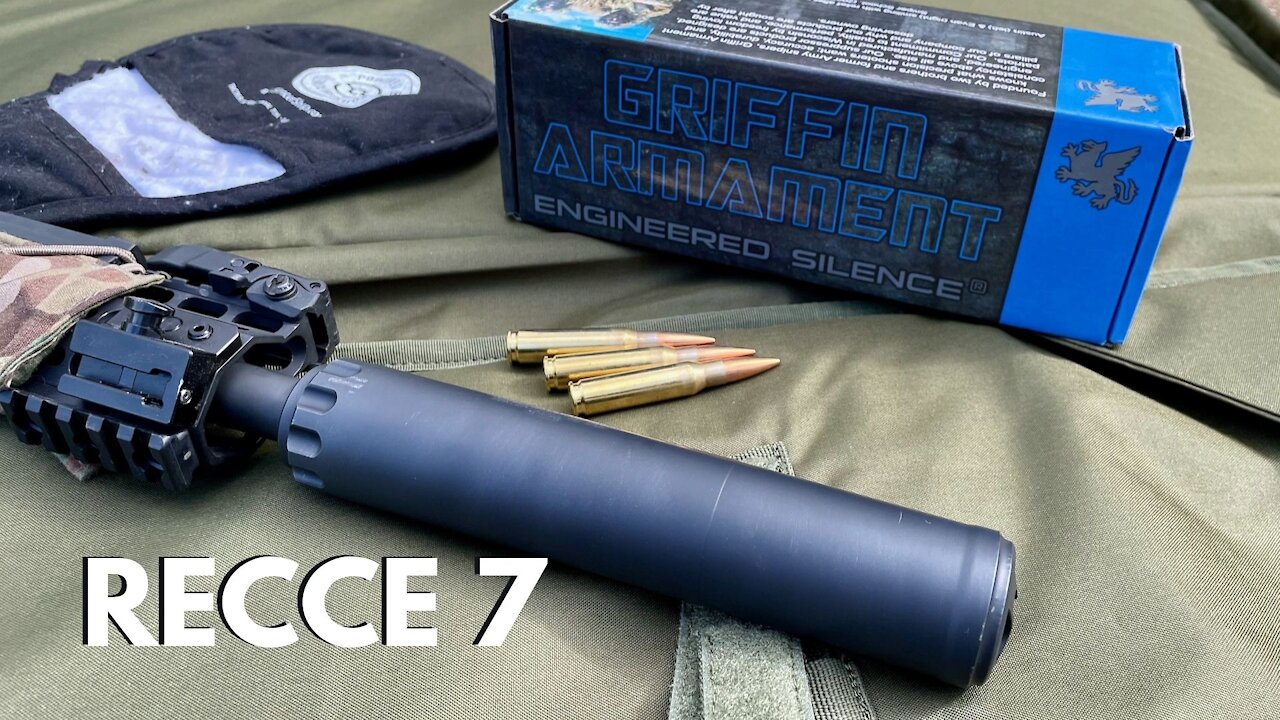 Silencer Shop Authority - Griffin Armament Recce 7 Suppressor