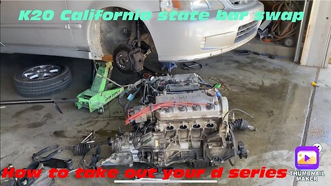 K20 swap California state bar part 1 (coupe)