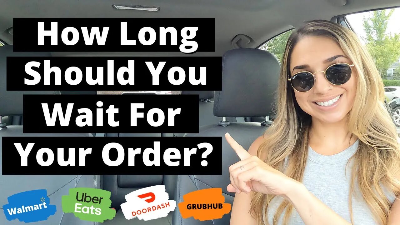 DoorDash, Uber Eats, GrubHub, Walmart Spark Driver Ride Along | How Long Should You Wait On A Order?