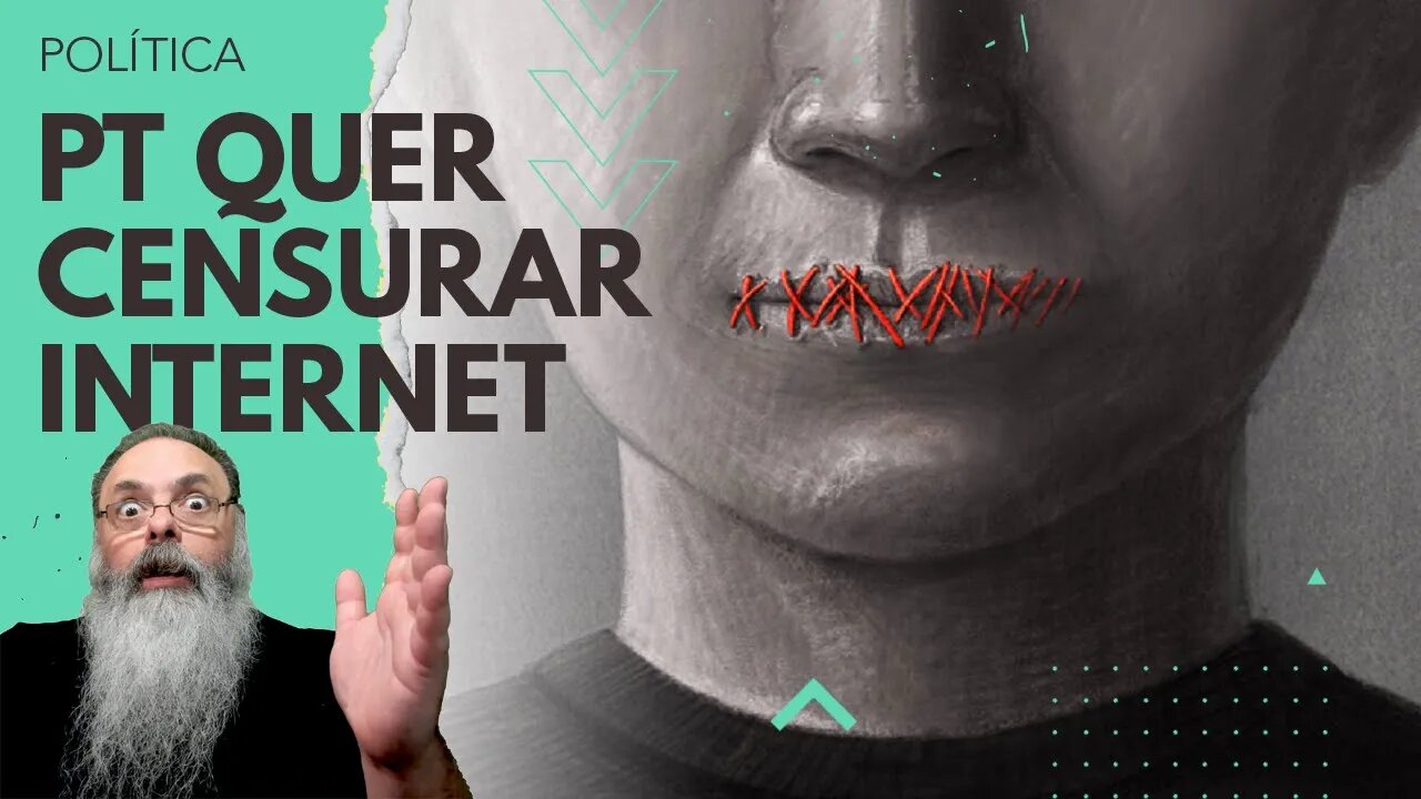 PT pede CENSURA de 34 PERFIS CONSERVADORES e de DIREITA sob ALEGAÇÃO que não faz NENHUM SENTIDO