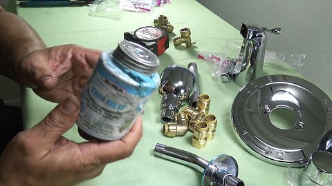Building A Shower With Sharkbite Fittings