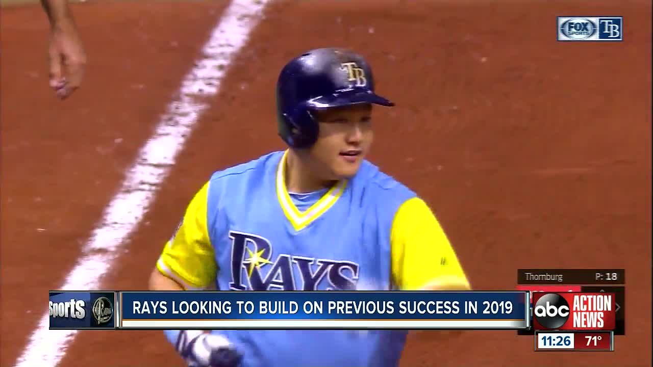 Rays looking to build on previous success in 2019