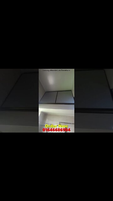 Aluminum Furniture - kitchen cabinet - Luxury Aluminium Furniture & Interior Solution - #shorts - 3