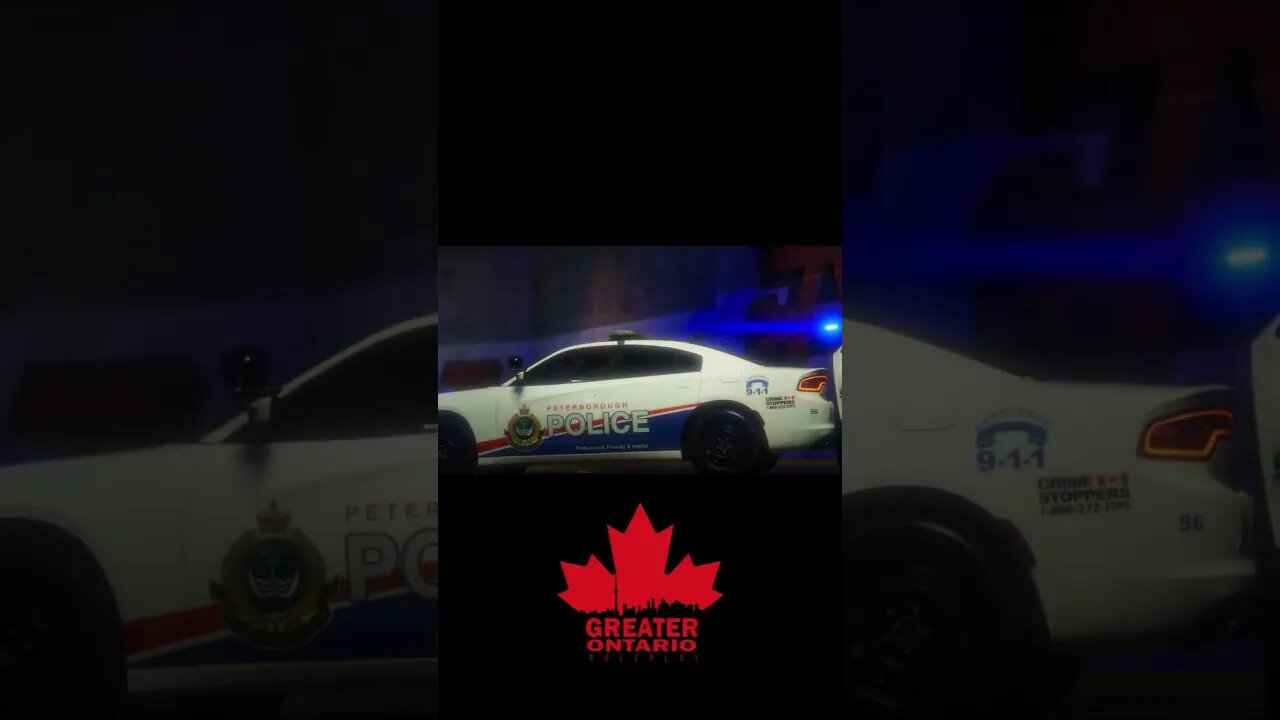 POV: You're An LEO On The Best Canadian #gta5 #FiveM #Server | Peterborough Police Teaser #shorts