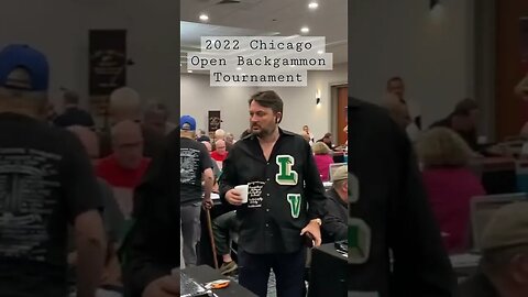 2022 Chicago Open Backgammon Tournament - Main Playing Room