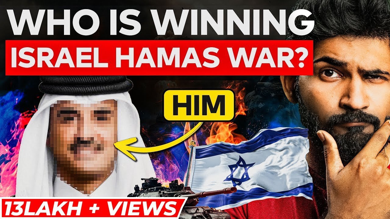 The REAL winner of Israel Hamas war will shock you | Israel vs Palestine | Abhi and Niyu