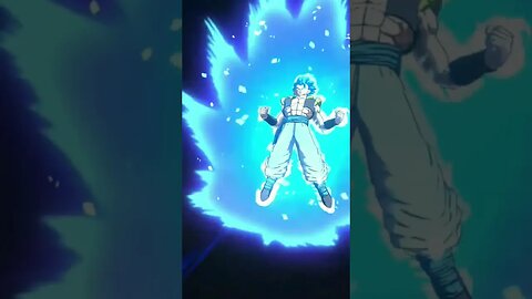 Animação do #Gogeta BLUE Ultra no início da partida no #dblegends! #dragonball #shorts #ultra #db