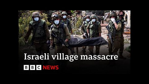 Israeli village massacre: frontline report - BBC News