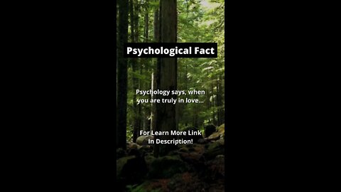 When you... | Psychological Facts