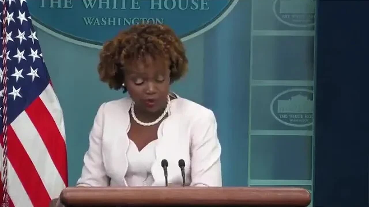 Karine Jean-Pierre ADMITS Joe Biden gets PRE ASKED QUESTIONS while claiming he doesn't