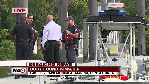 Body found in the water at Punta Gorda Monday morning