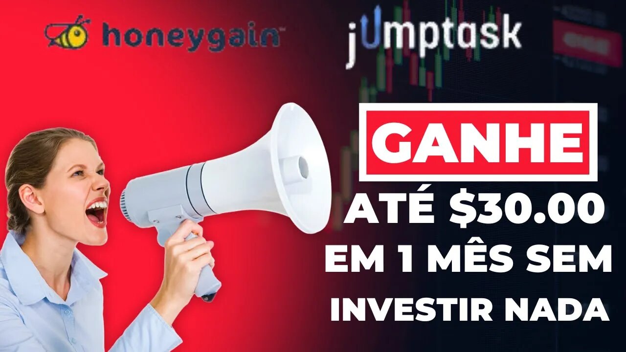 HONEYGAIN JUMPTASK WALLET COMO SACAR SEUS TOKENS ATUALIZADO 2023 - RENDA PASSIVA DE GRAÇA