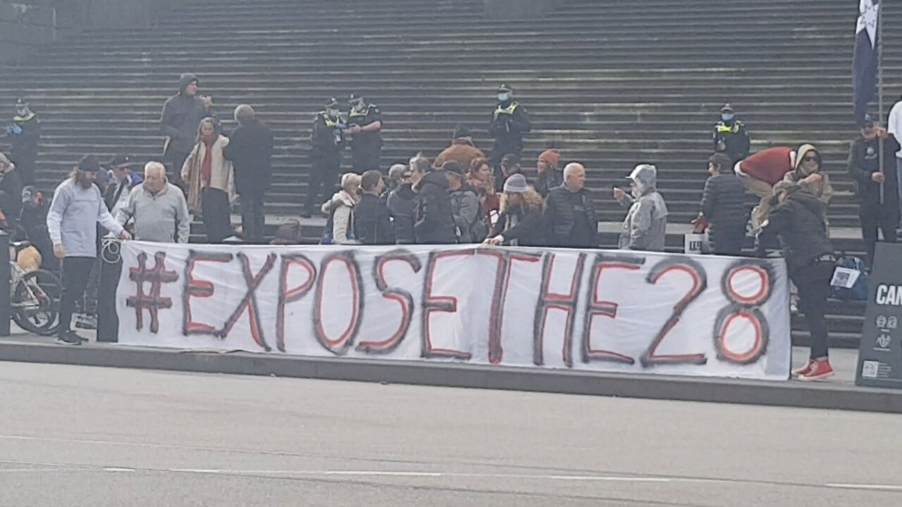 Melbourne Protest Rally - 16 007 2022 Part 2 of 8