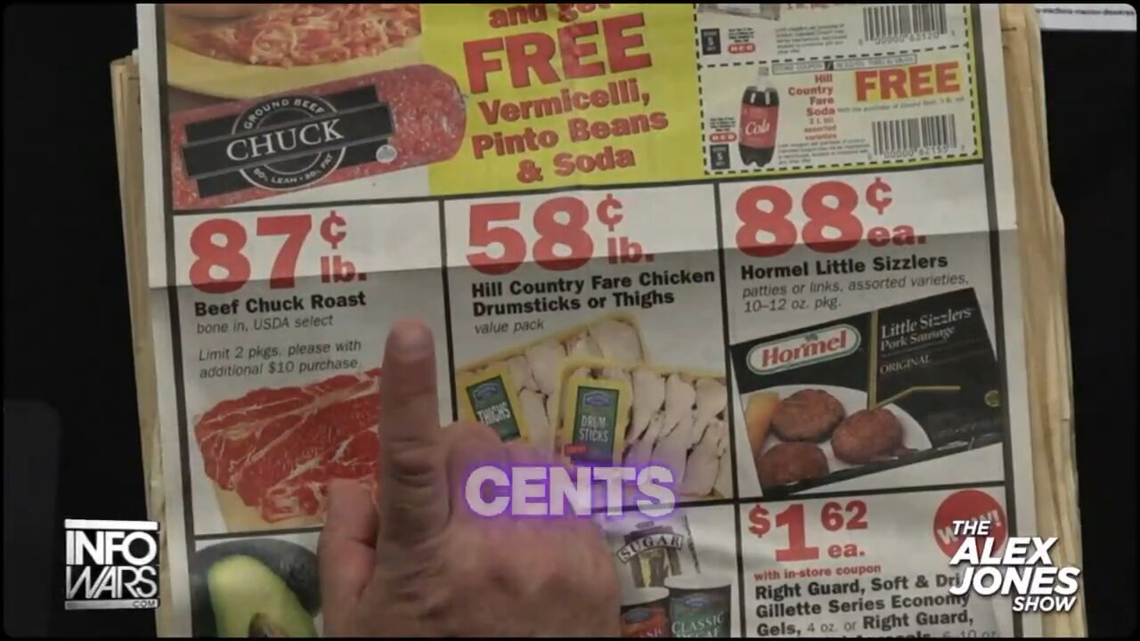 Alex Jones Shows PROOF Of How Bad Inflation Has Become In 20 Years